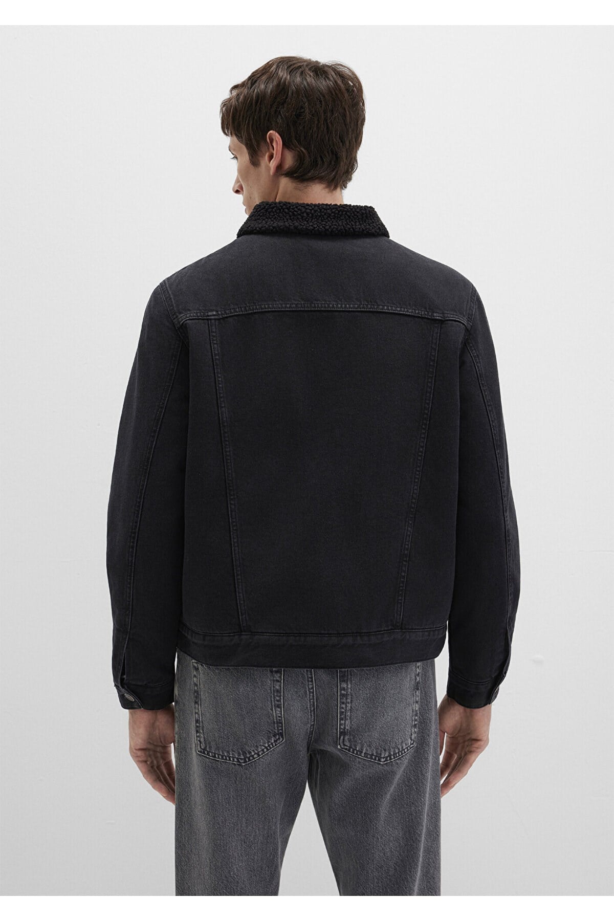 MAVİ ERKEK ZANDER Black Sherpa Classic Denim 0111214-89117