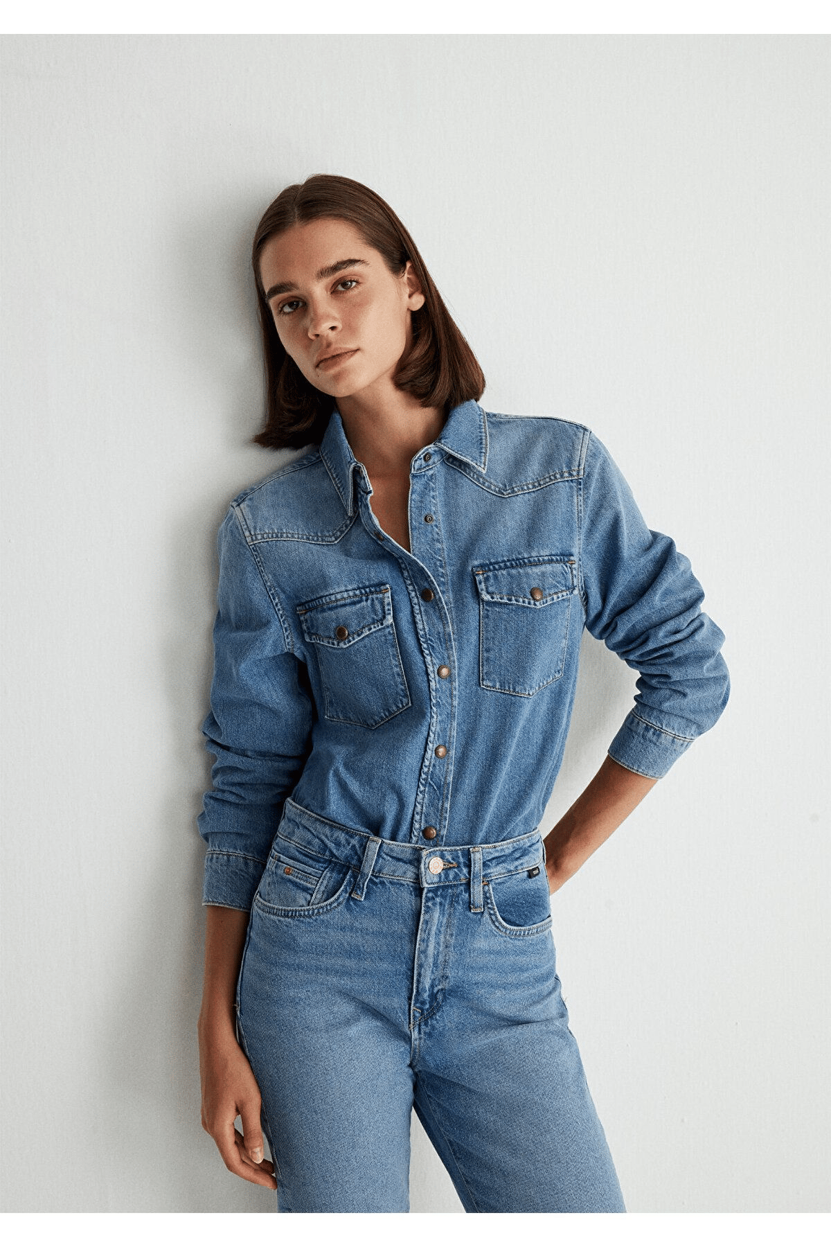 MAVİ KADIN ANGELA Mid Used Classic Denim 1210819-87754