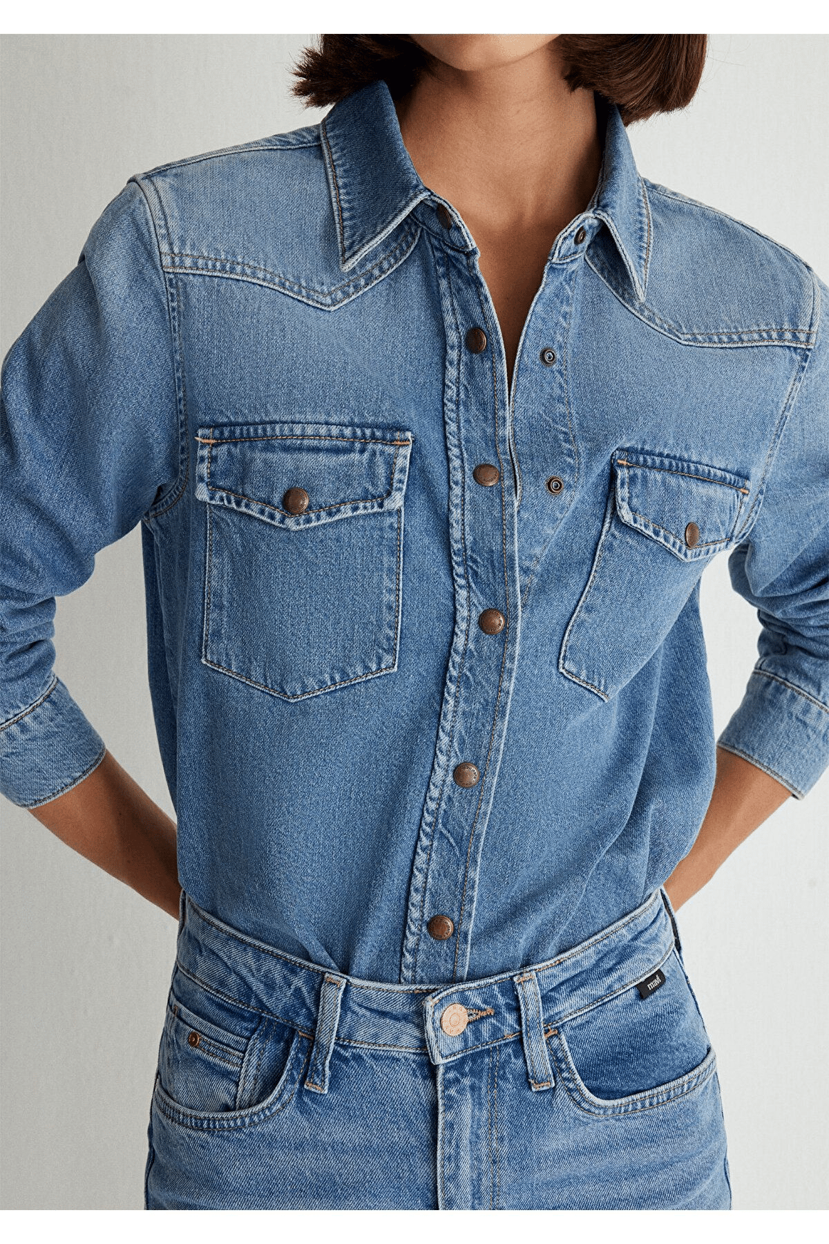 MAVİ KADIN ANGELA Mid Used Classic Denim 1210819-87754