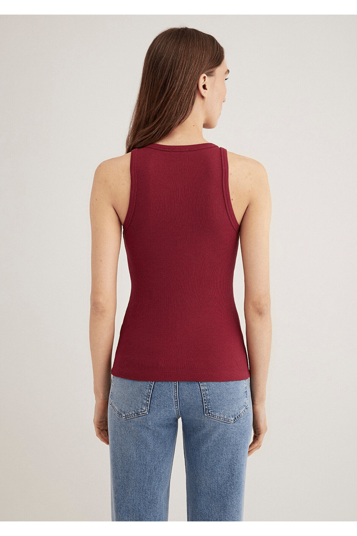 MAVİ KADIN ASKILI BASIC Koyu Bordo 1612462-70430