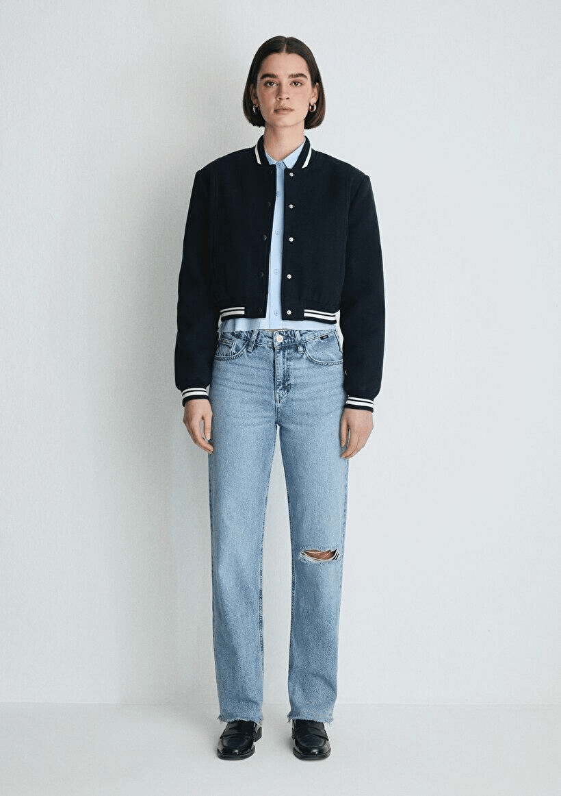 MAVİ KADIN BARCELONA Shaded Ripped COLLEGE 101047-85269