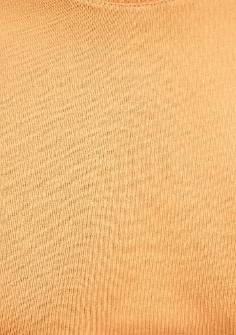 MAVİ KADIN BASIC SHORT SLEEVE TEE Apricot Tan 1600965-71405