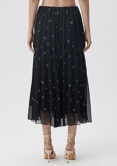MAVİ KADIN BASKILI ETEK Black Rose Print 1310227-85876