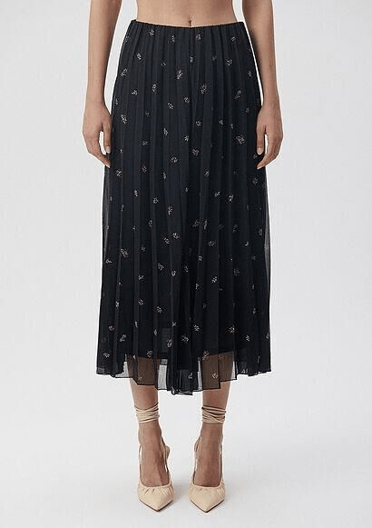 MAVİ KADIN BASKILI ETEK Black Rose Print 1310227-85876