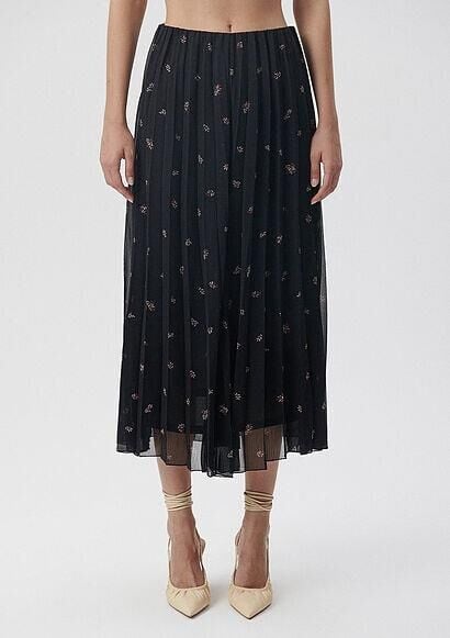 MAVİ KADIN BASKILI ETEK Black Rose Print 1310227-85876