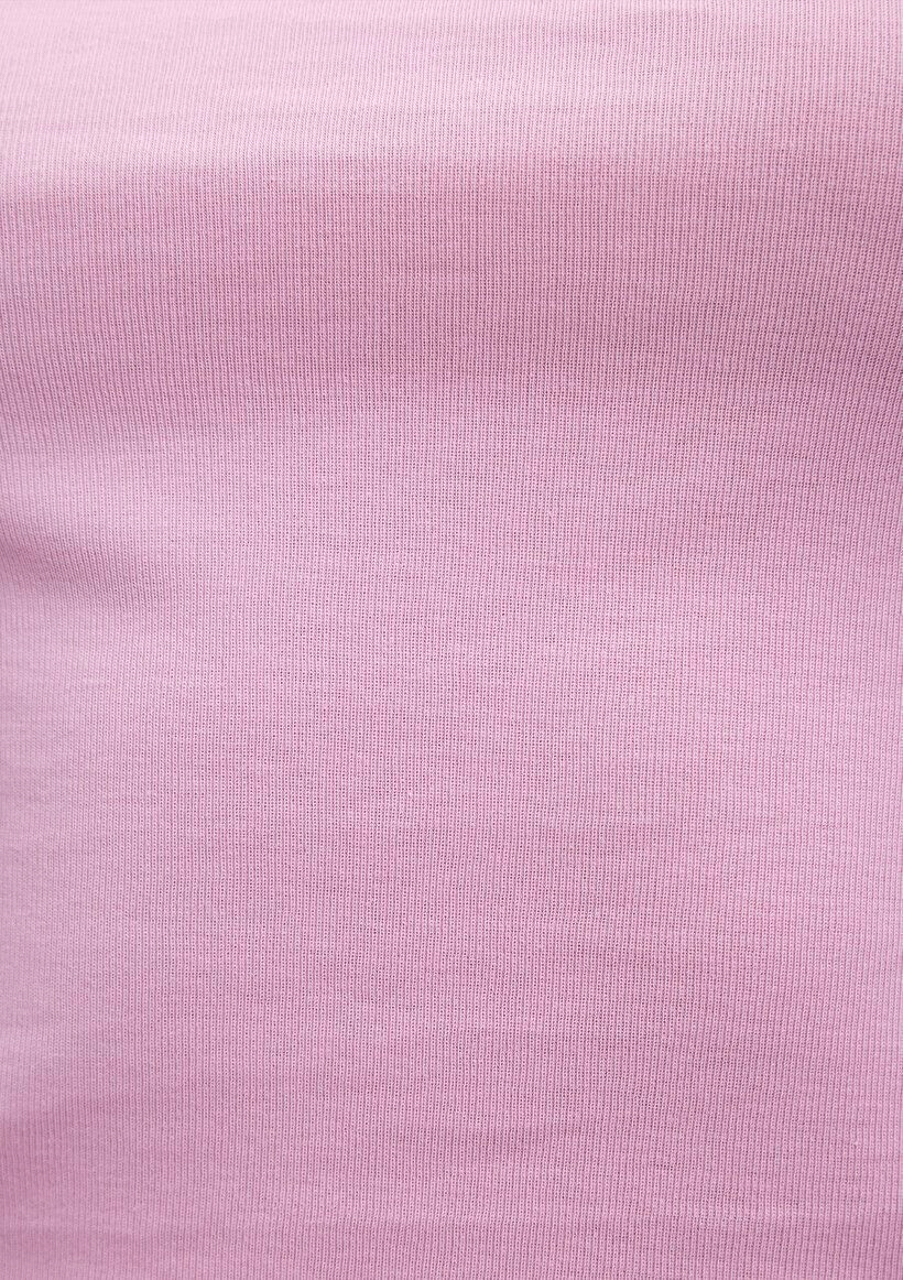 MAVİ KADIN BİSİKLET YAKA CROP BASİC Lilac Sachet 1612374-71117