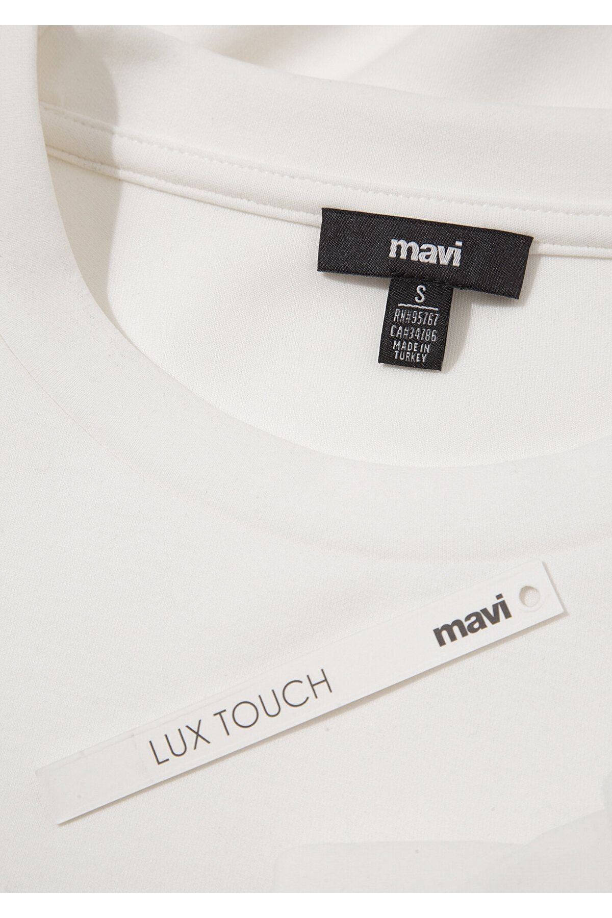 MAVİ KADIN BİSİKLET YAKA SWEATSHIRT Kırık Beyaz 1S10422-70057