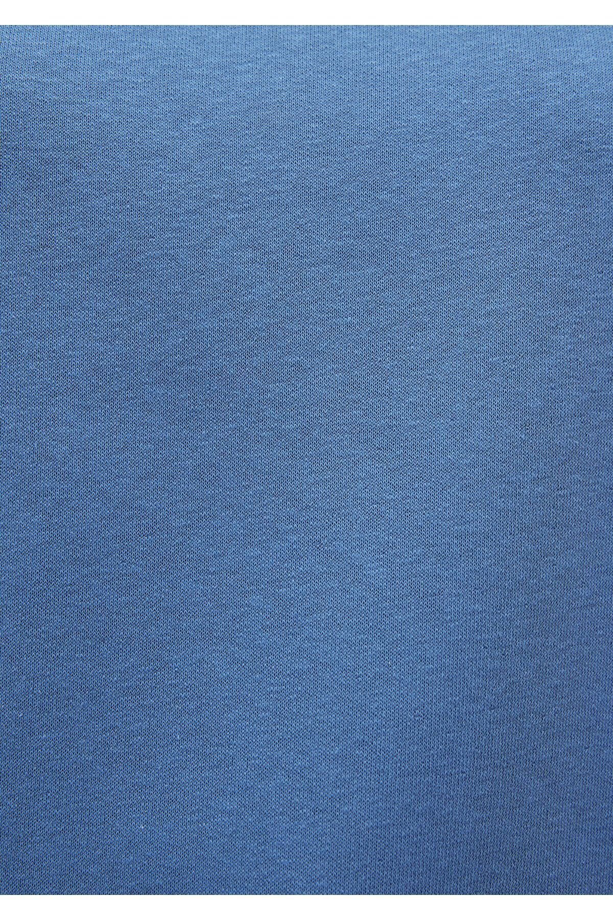 MAVİ KADIN BİSİKLET YAKA SWEATSHIRT Parlak Mavi 1610198-70885