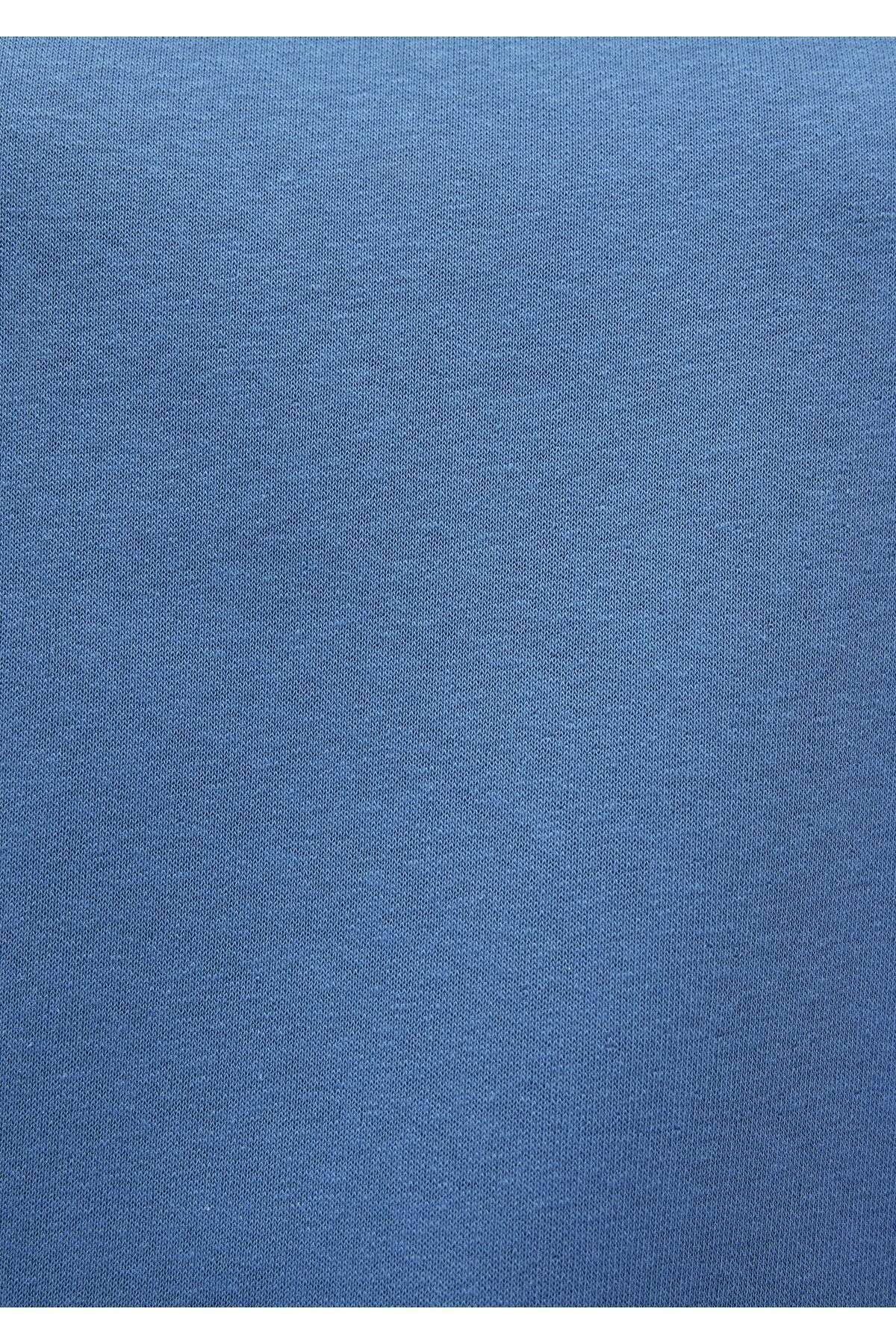 MAVİ KADIN BİSİKLET YAKA SWEATSHIRT Parlak Mavi 1610198-70885