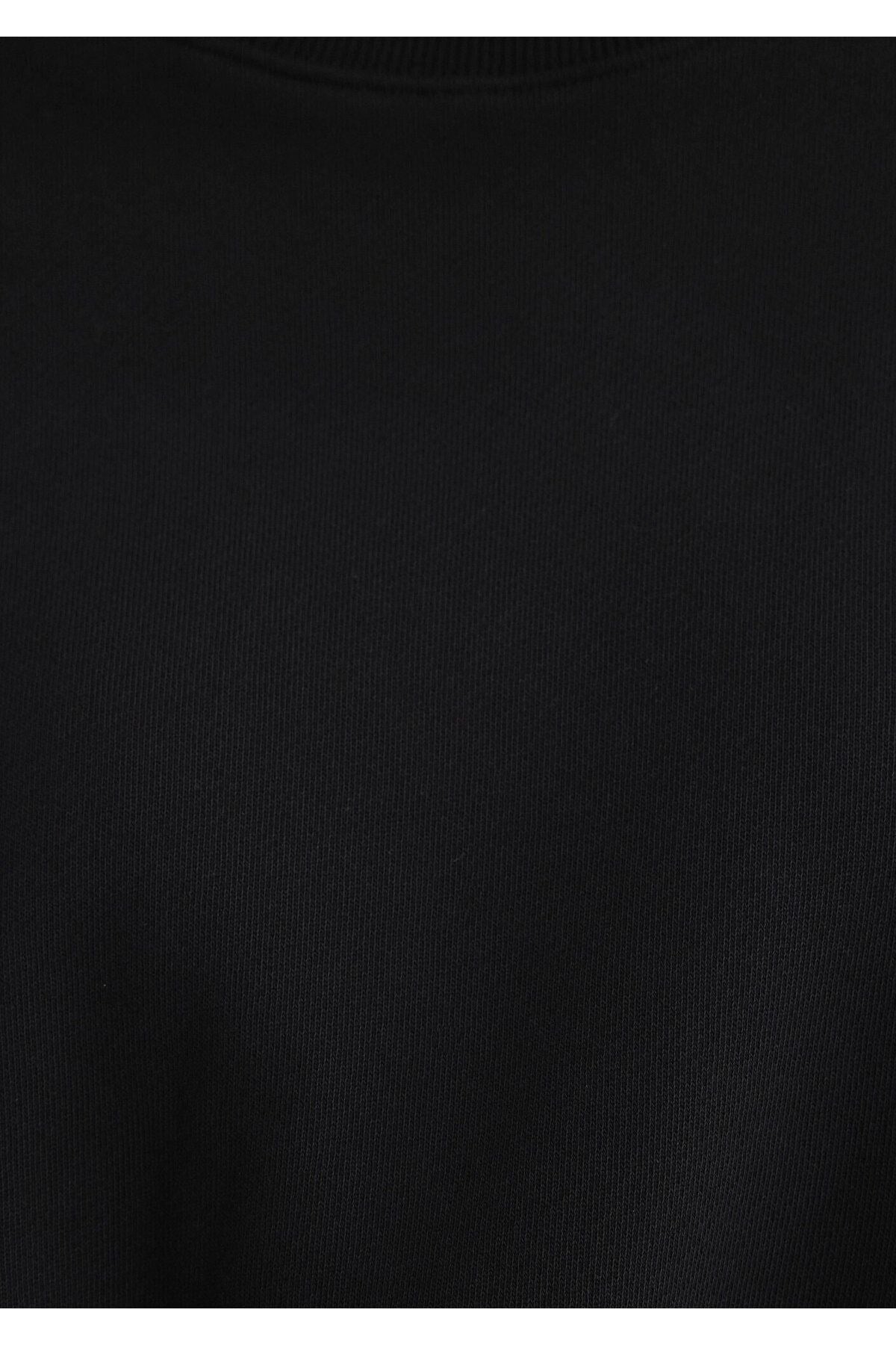 MAVİ KADIN BISIKLET YAKA SWEATSHIRT Siyah 1S10307-900