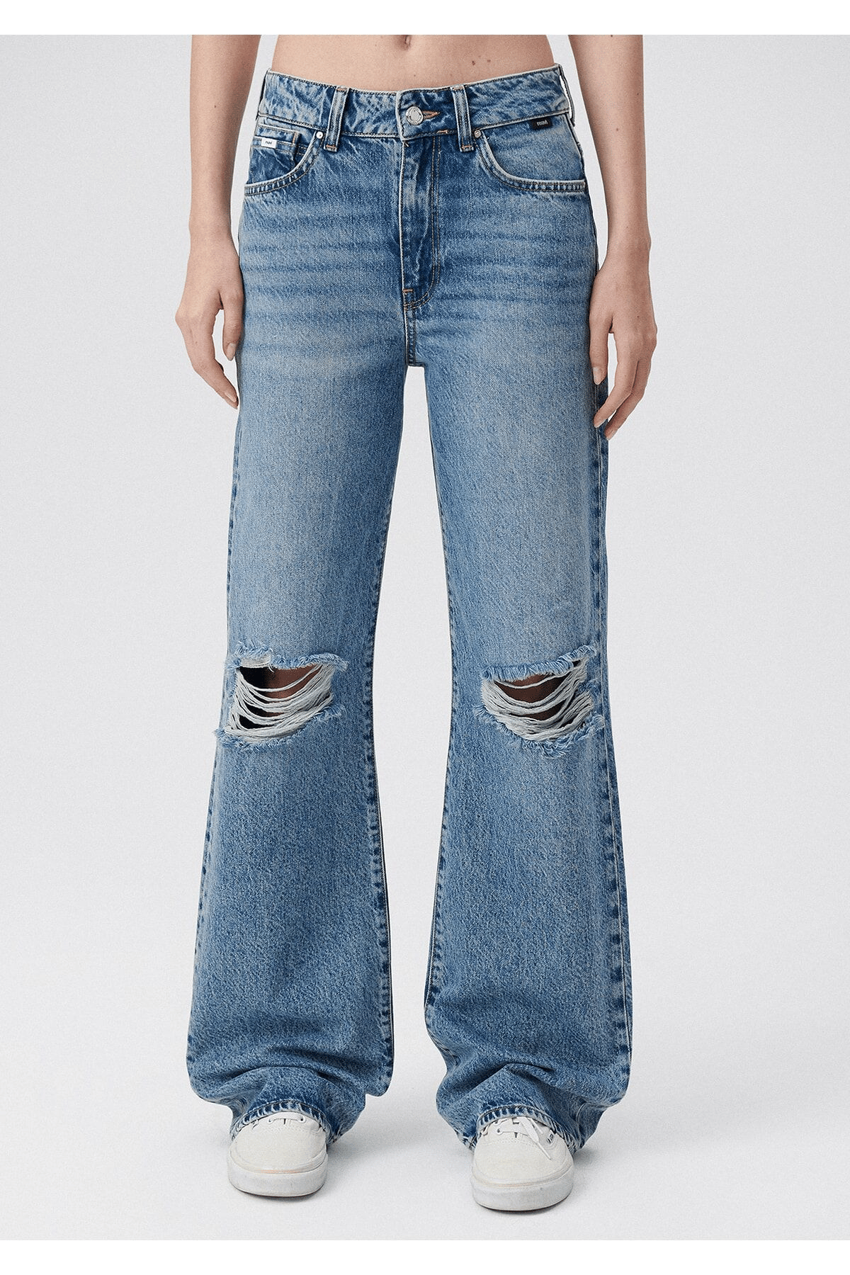 MAVİ KADIN CALIFORNIA Mid Ripped Street 1010125-85270