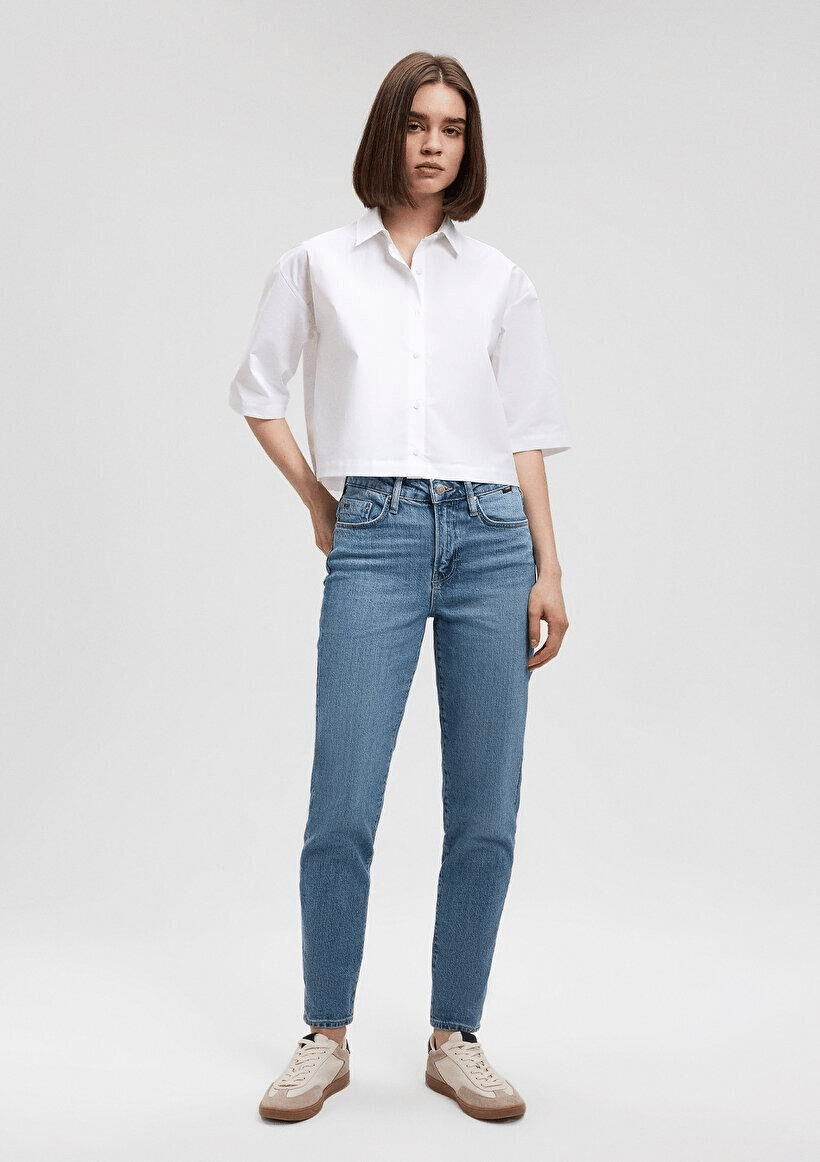 MAVİ KADIN CINDY Lt Brushed Classic Denim 100277-87640