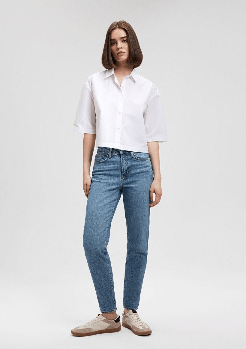 MAVİ KADIN CINDY Lt Brushed Classic Denim 100277-87640