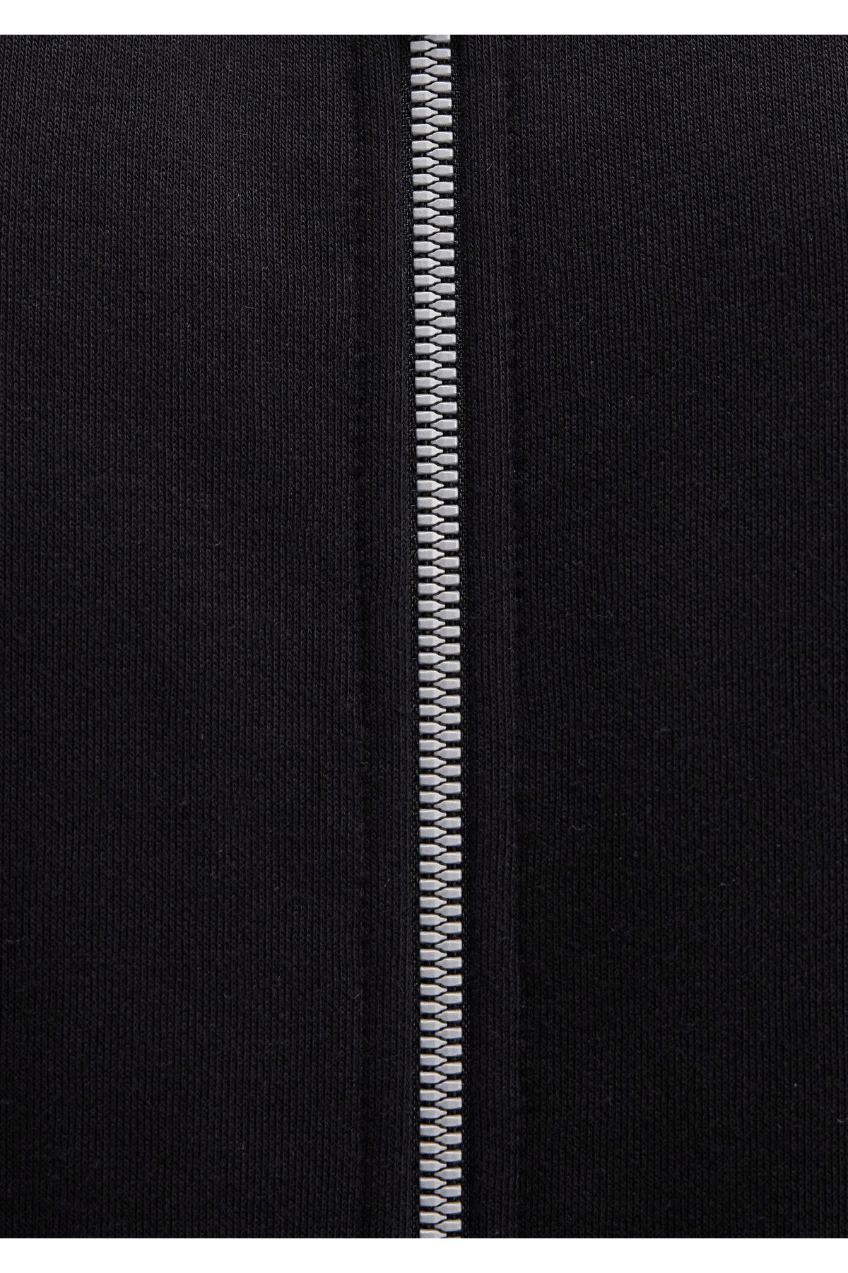MAVİ KADIN FERMUARLI KAPÜŞONLU SWEATSHIRT Siyah 1610221-900