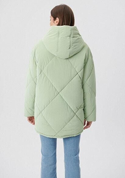 MAVİ KADIN HOODED JACKET Smoke Green 1110087-71471