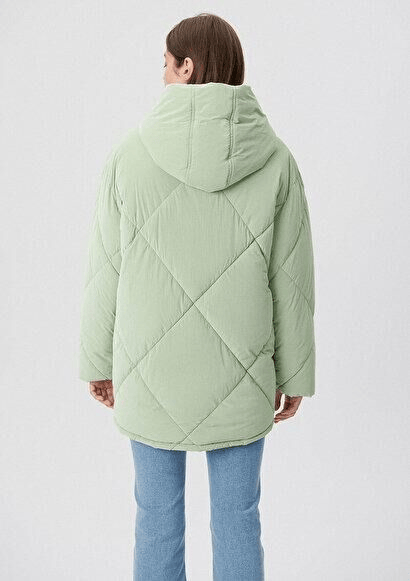 MAVİ KADIN HOODED JACKET Smoke Green 1110087-71471