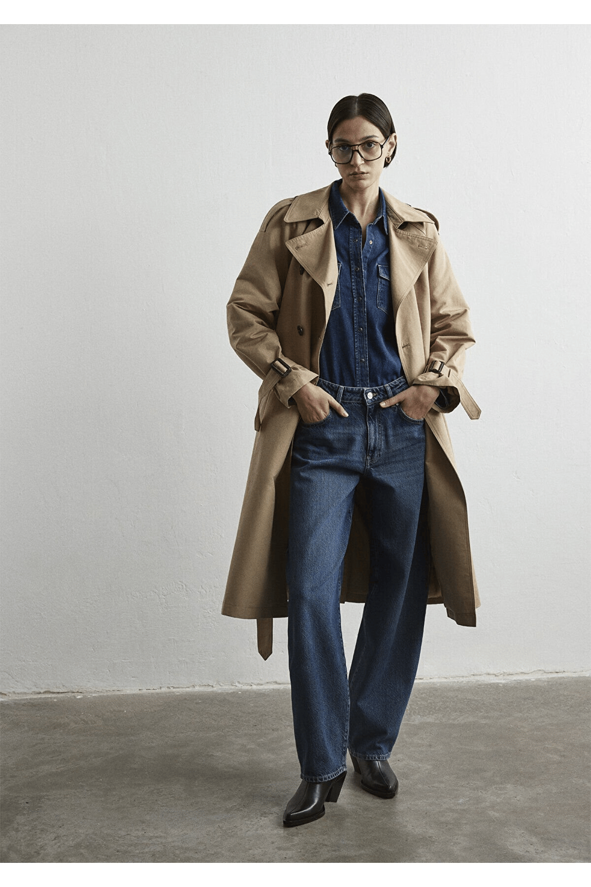 MAVİ KADIN KADIN TRENCHCOAT Koyu Bej 1110458-70202