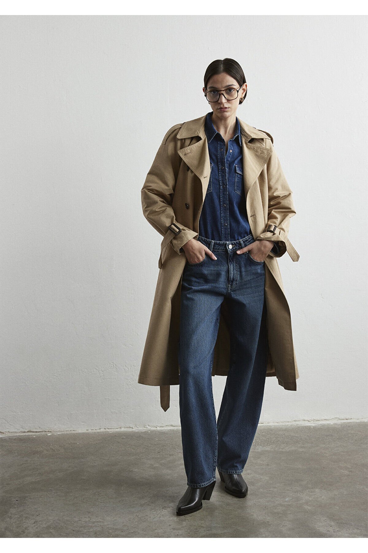 MAVİ KADIN KADIN TRENCHCOAT Koyu Bej 1110458-70202