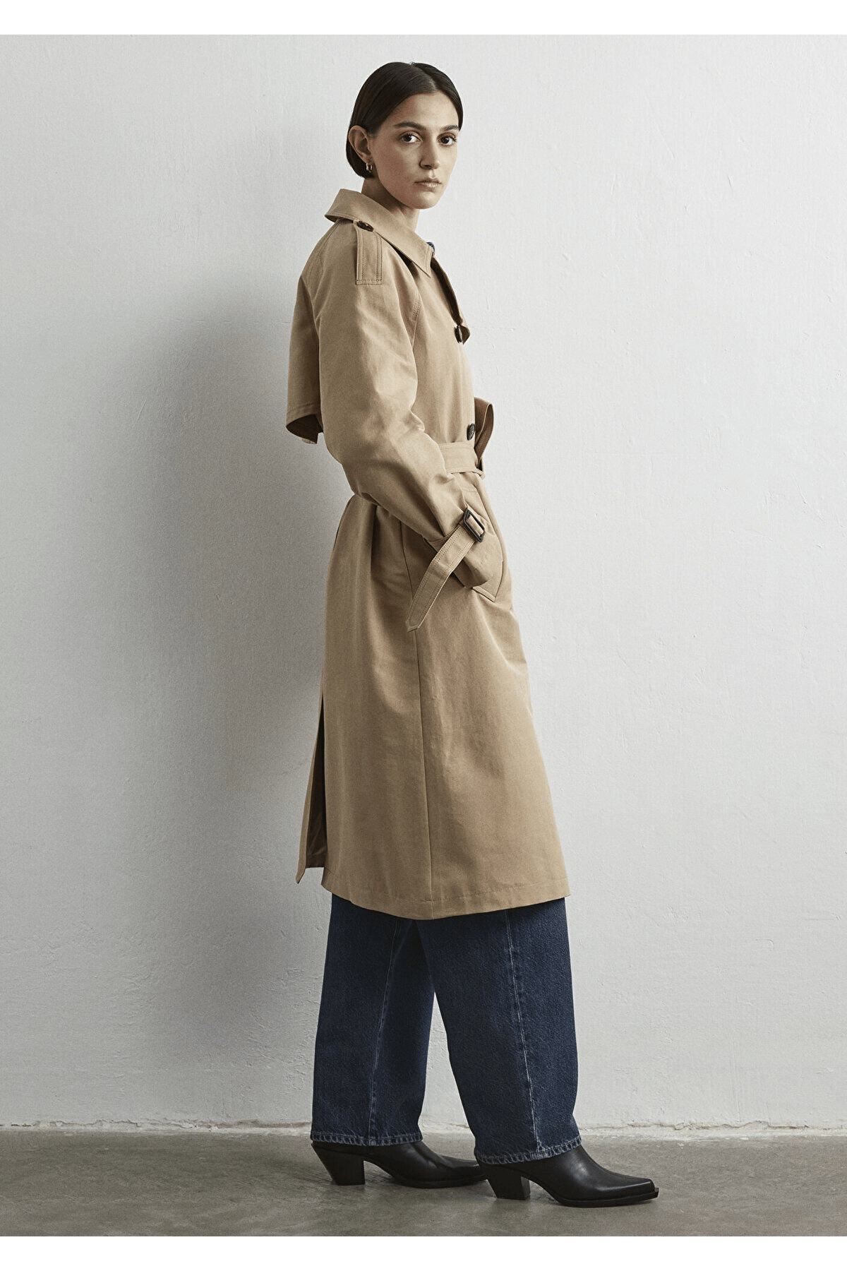 MAVİ KADIN KADIN TRENCHCOAT Koyu Bej 1110458-70202
