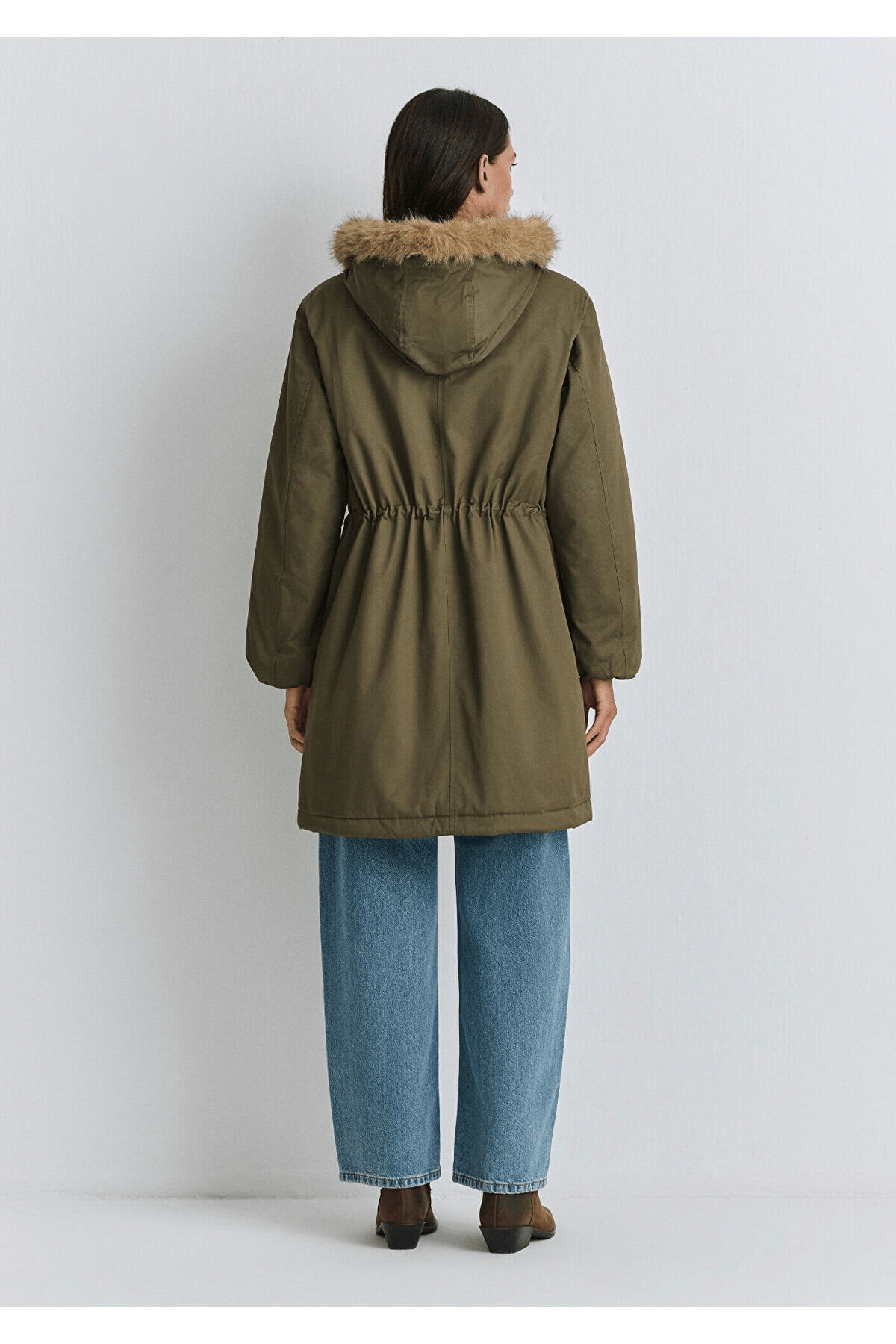 MAVİ KADIN KAPİŞONLU PARKA Ivy Green 1110786-71549