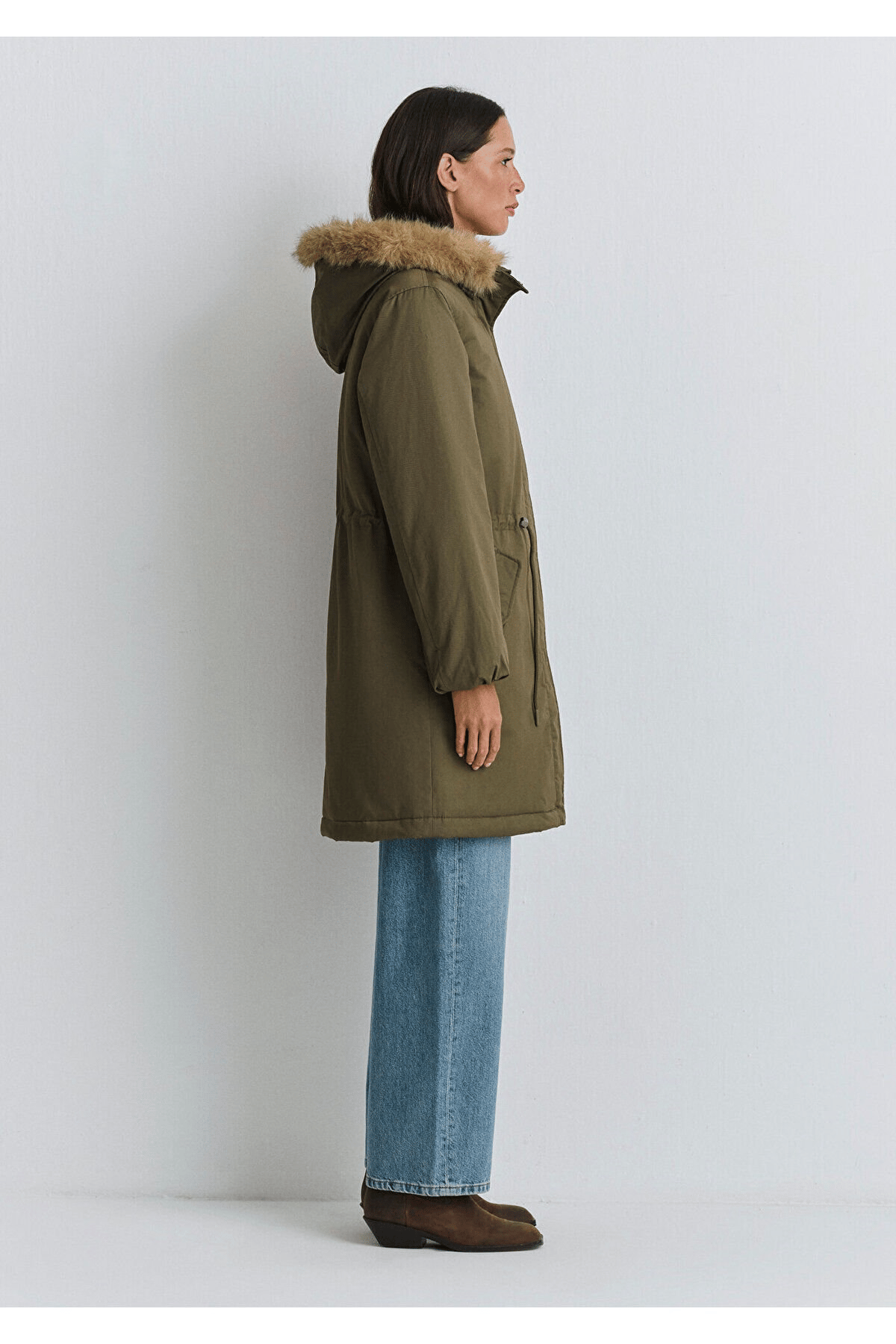 MAVİ KADIN KAPİŞONLU PARKA Ivy Green 1110786-71549