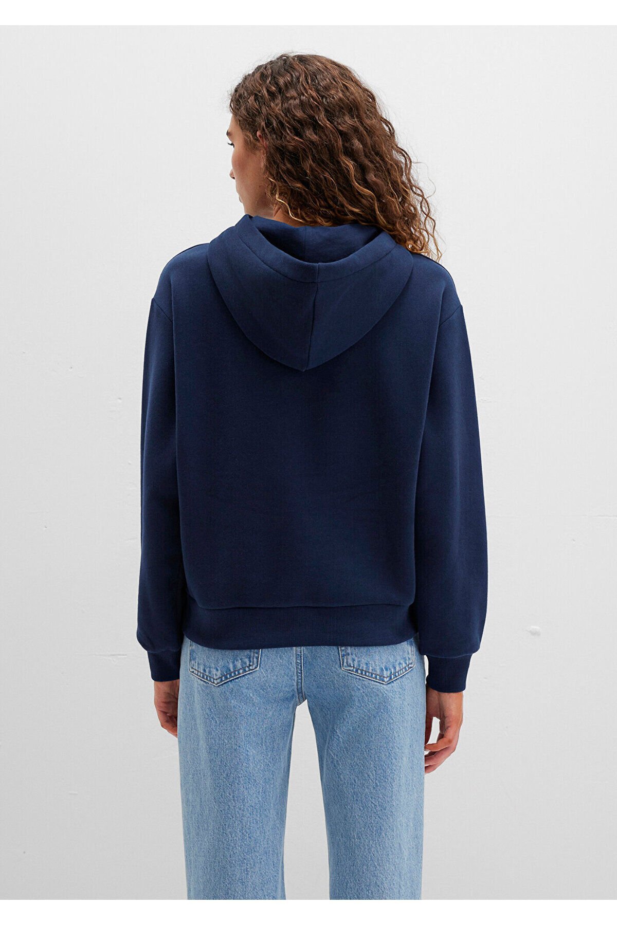 MAVİ KADIN KAPİŞONLU SWEATSHIRT Koyu Lacivert 1S10420-82318