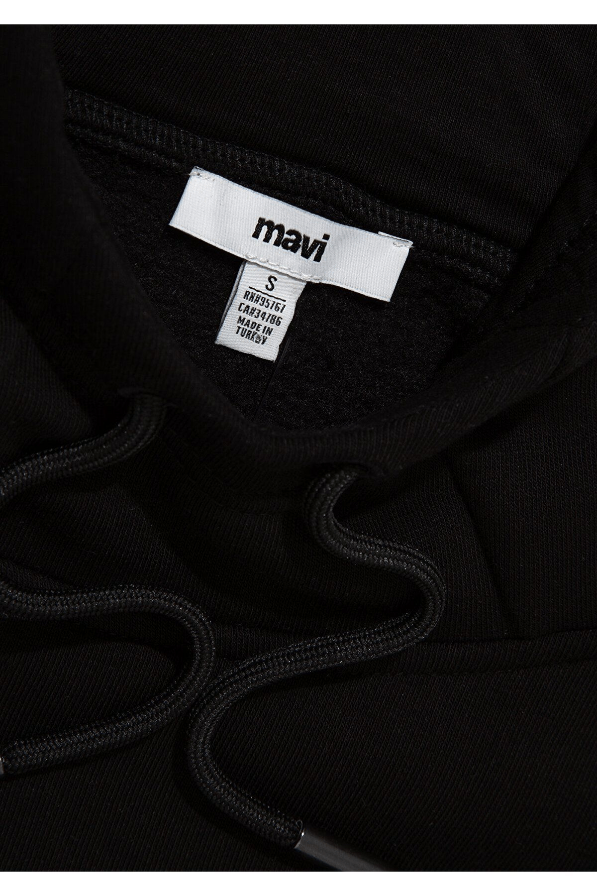 MAVİ KADIN KAPUŞONLU SWEATSHIRT Siyah 1S10305-900