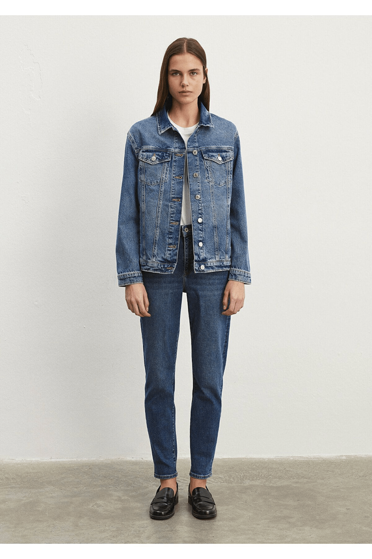 MAVİ KADIN KARLA Mid Blue 90s 110154-30868