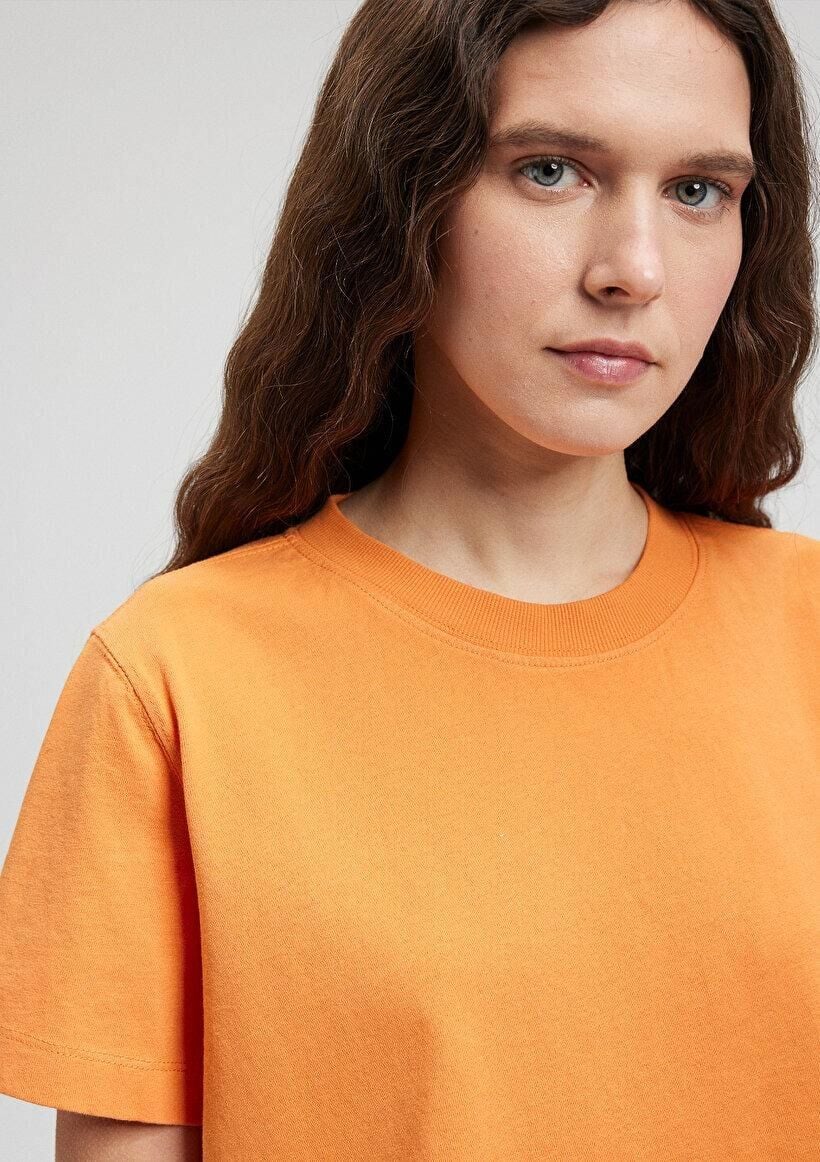 MAVİ KADIN KISA KOL CROP TİŞÖRT Orange Ochre 1611644-71414