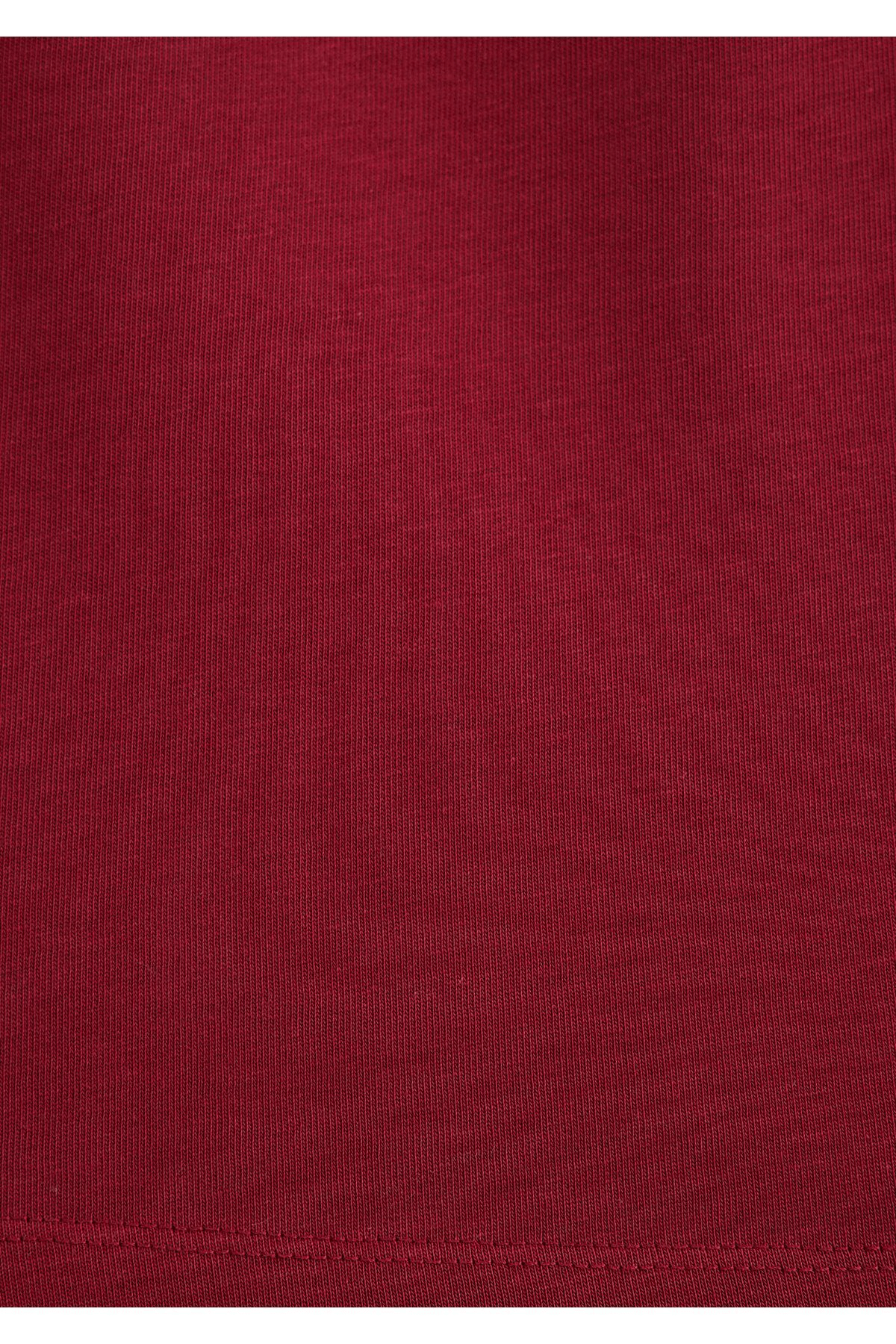 MAVİ KADIN KISA KOLLU BASİC Koyu Bordo 1613077-70430