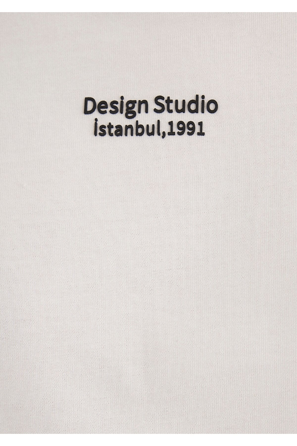 MAVİ KADIN KISA KOLLU MODELLİ PENYE Kırık Beyaz 1612911-70057