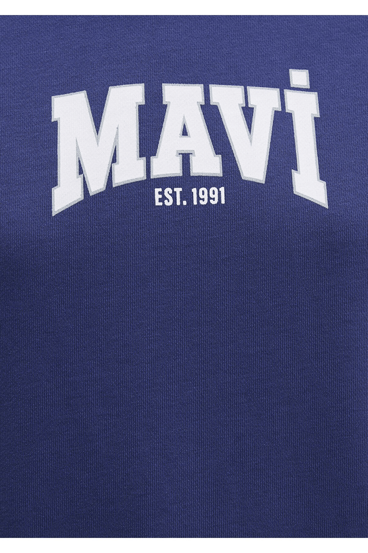 MAVİ KADIN LOGO BASKILI SWEATSHIRT Derin Lacivert 1S10372-70498