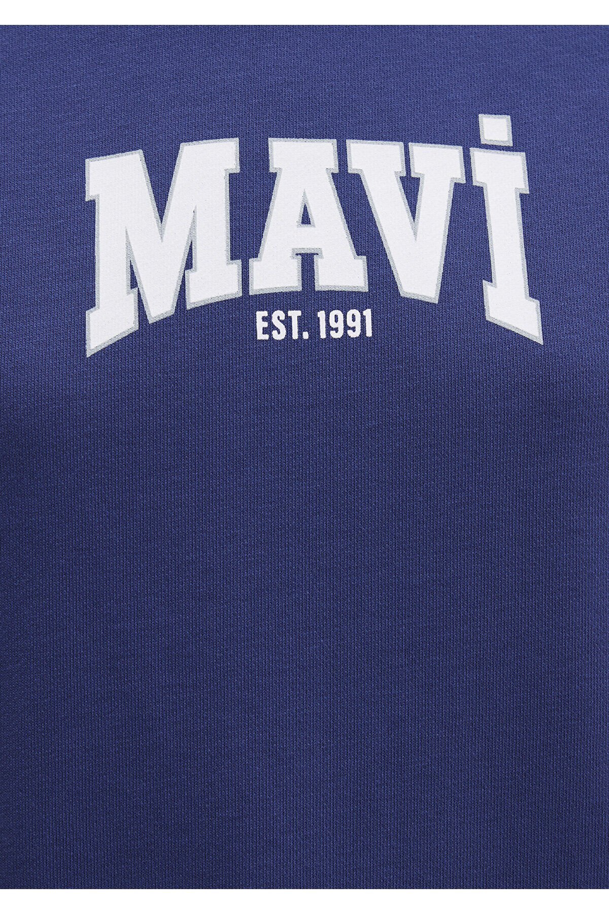 MAVİ KADIN LOGO BASKILI SWEATSHIRT Derin Lacivert 1S10372-70498