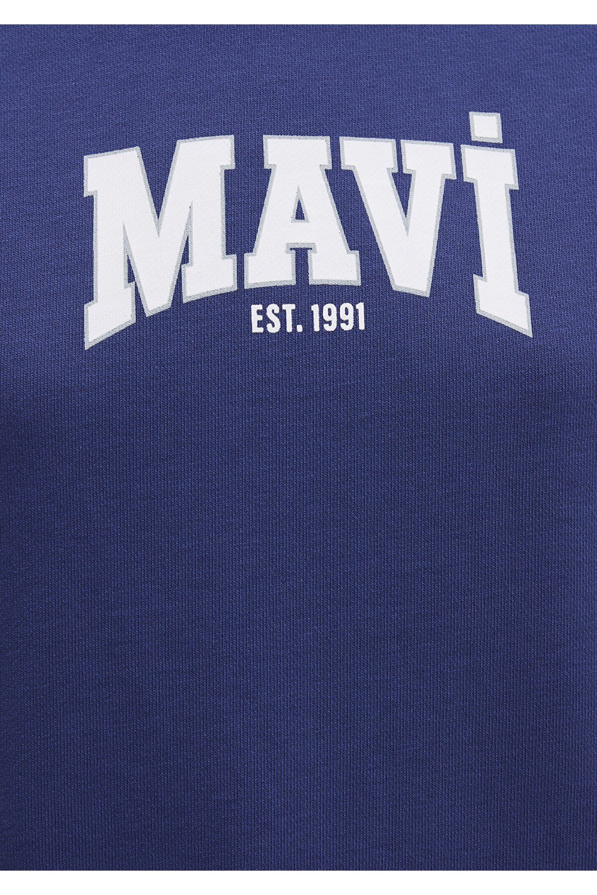 MAVİ KADIN LOGO BASKILI SWEATSHIRT Derin Lacivert 1S10372-70498