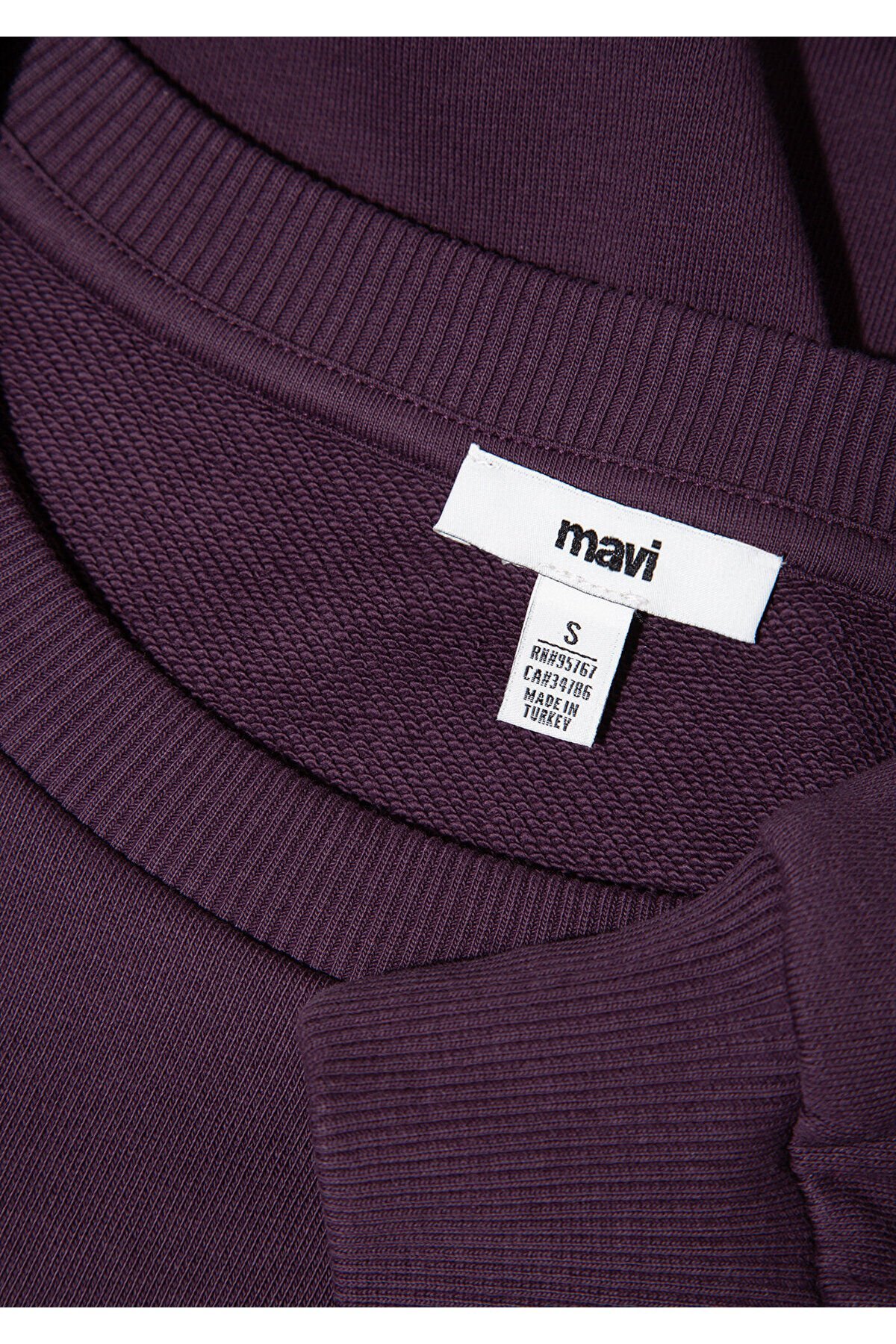 MAVİ KADIN LOGO BASKILI SWEATSHIRT Plum Perfect 1S10372-70635