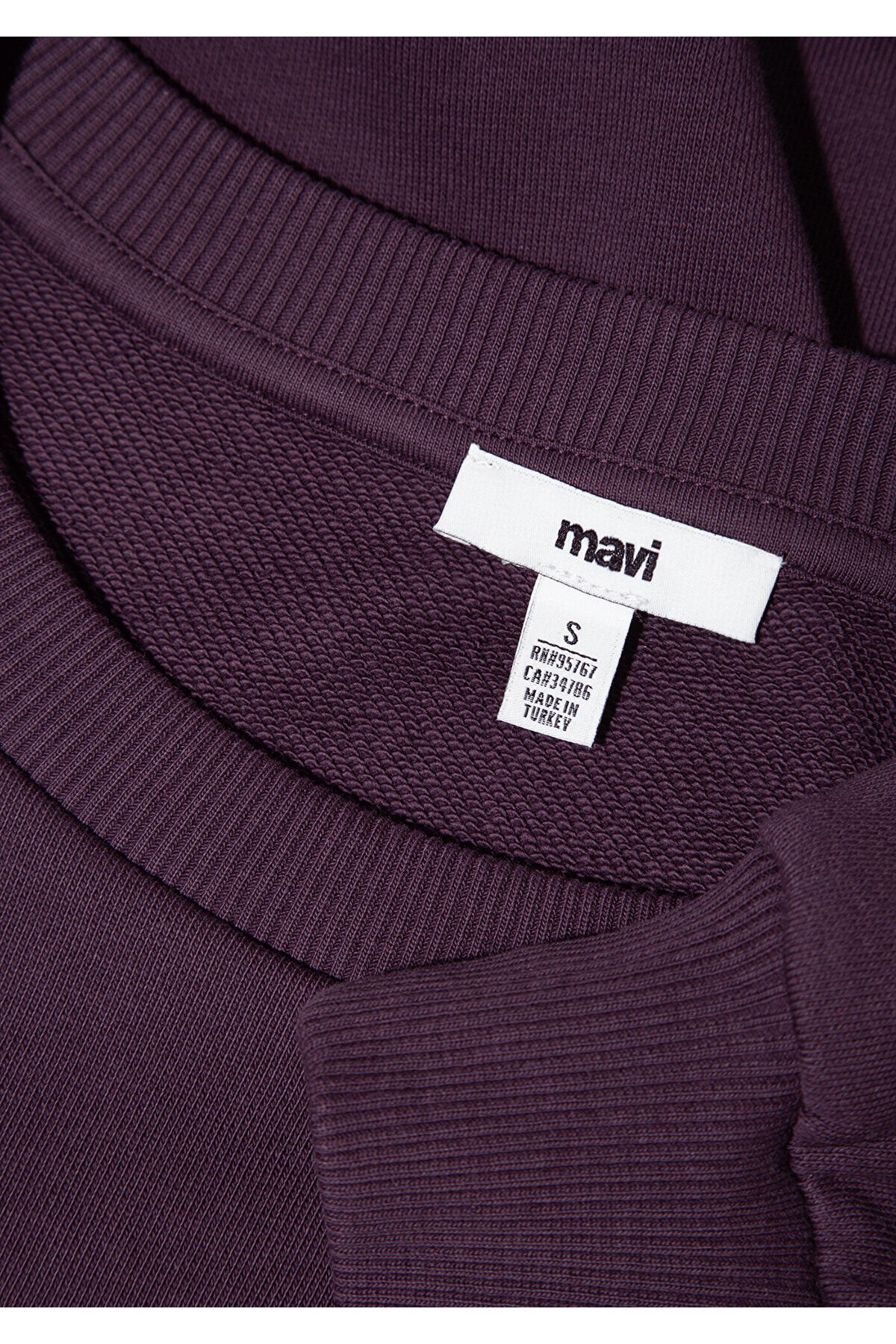 MAVİ KADIN LOGO BASKILI SWEATSHIRT Plum Perfect 1S10372-70635