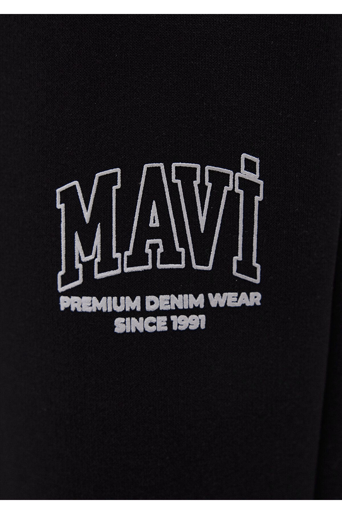MAVİ KADIN LOGO ÖRME PANTOLON  Siyah 1010800-900