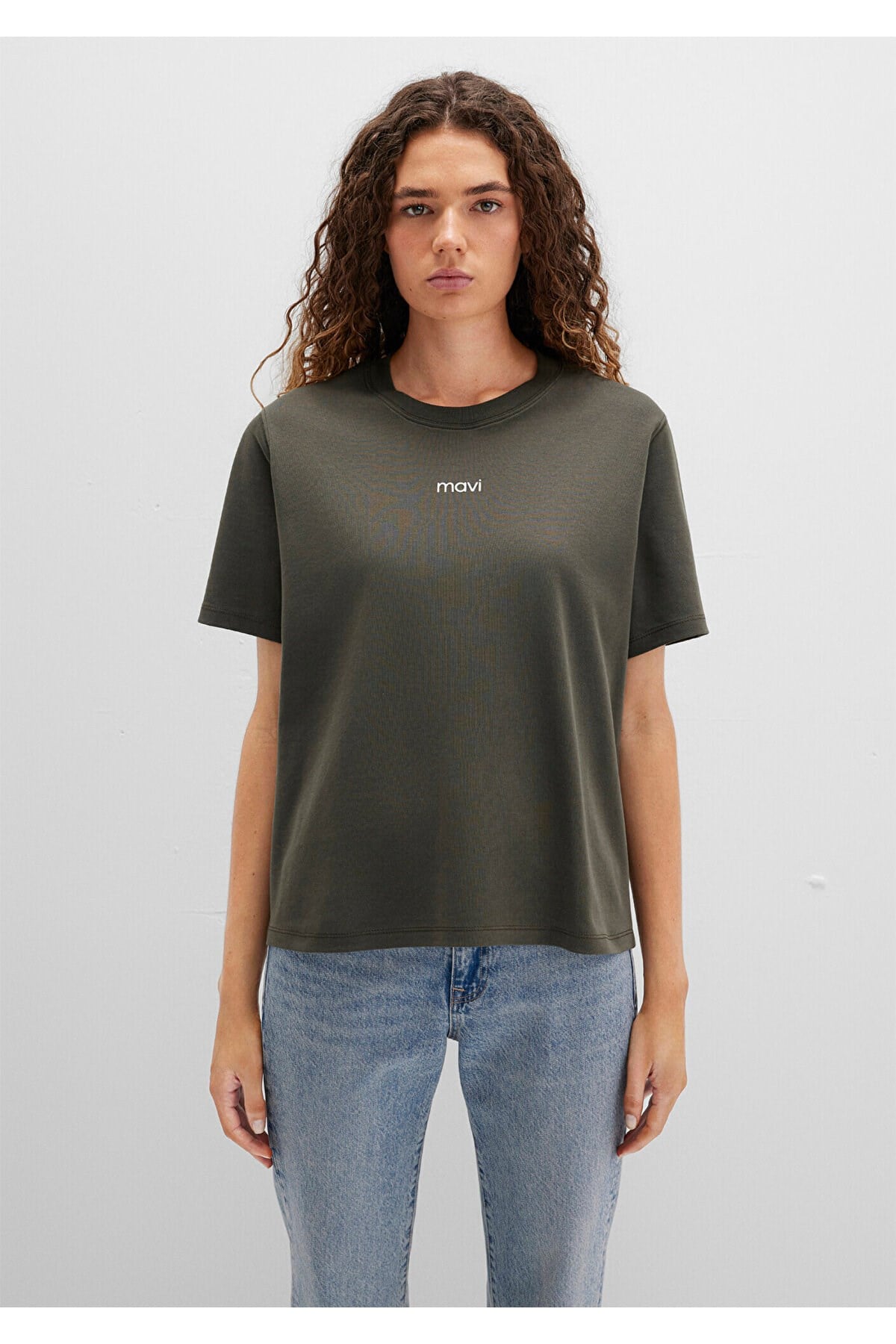 MAVİ KADIN LOGO T-SHIRT Beluga 1612829-71553