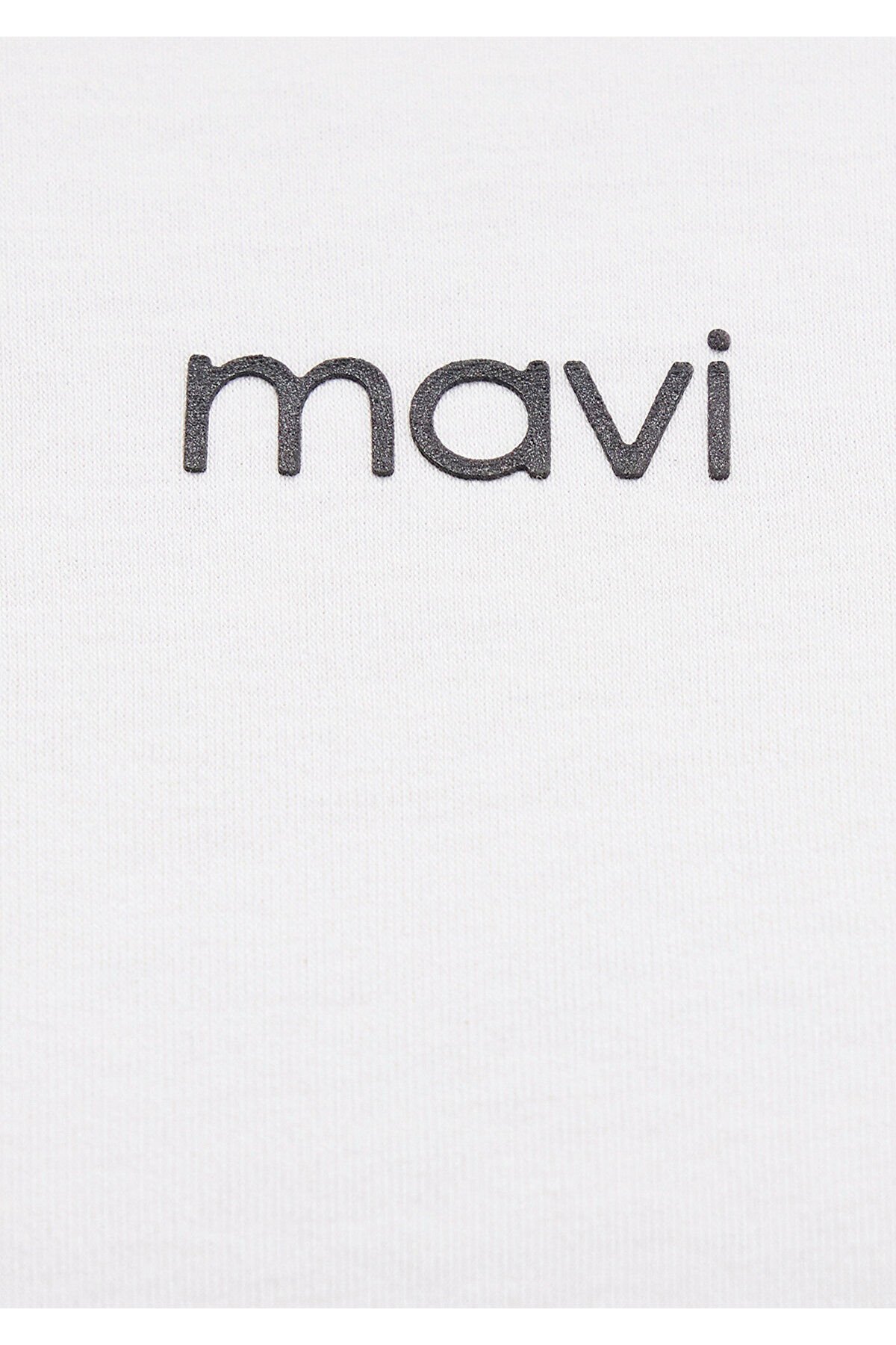 MAVİ KADIN LOGO T-SHIRT Hindistan Cevizi 1612829-80194