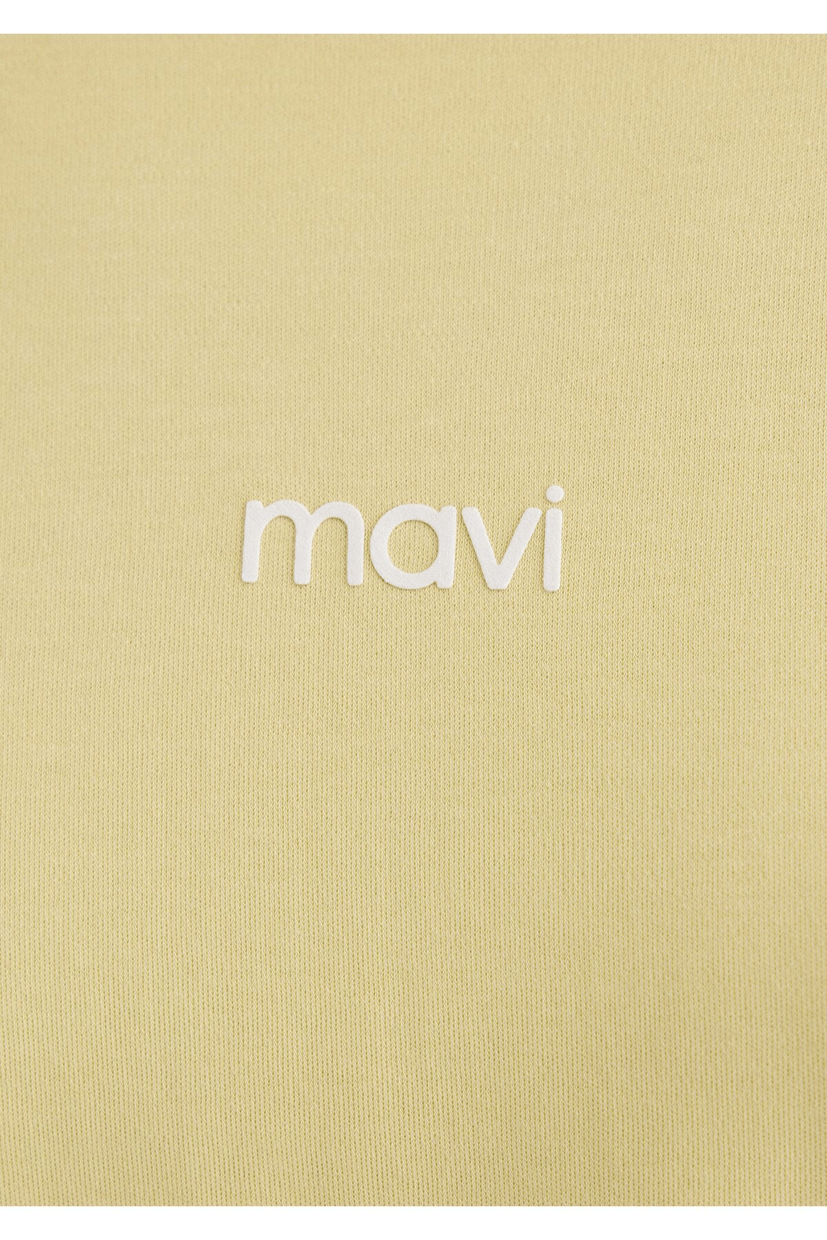 MAVİ KADIN LOGO T-SHIRT LİMON SARI 1612829-71303