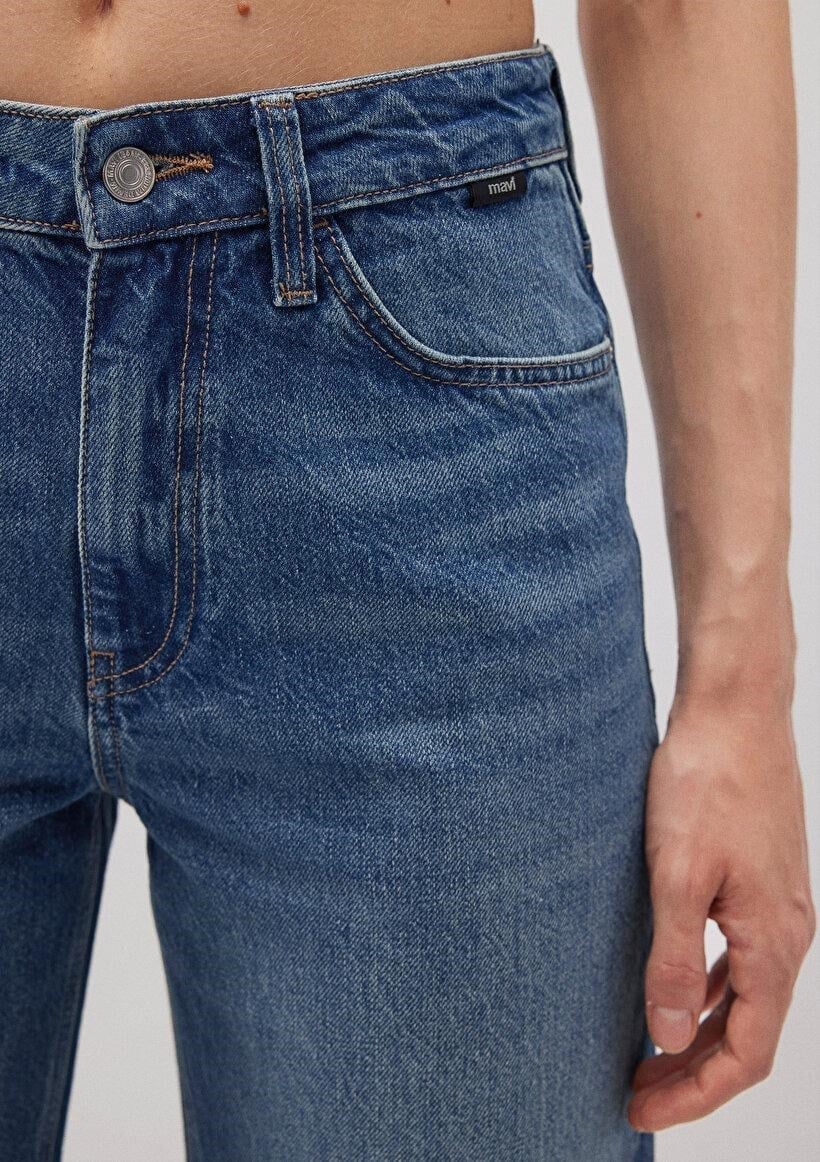 MAVİ KADIN MALIBU Mid Brushed Denim 1010152-87779