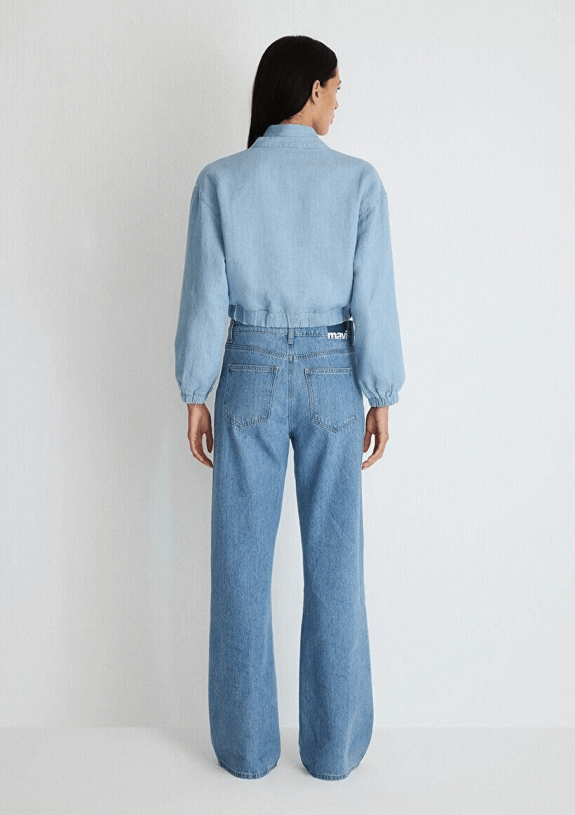 MAVİ KADIN MALIBU Mid Brushed Denim 1010152-87060