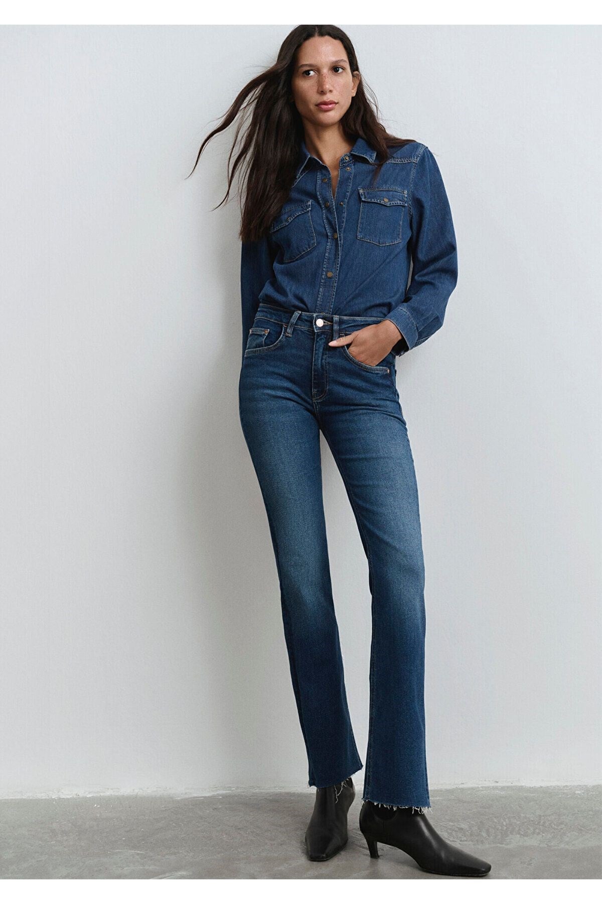 MAVİ KADIN MARIA Dark Blue Gold Denim 101225-80680