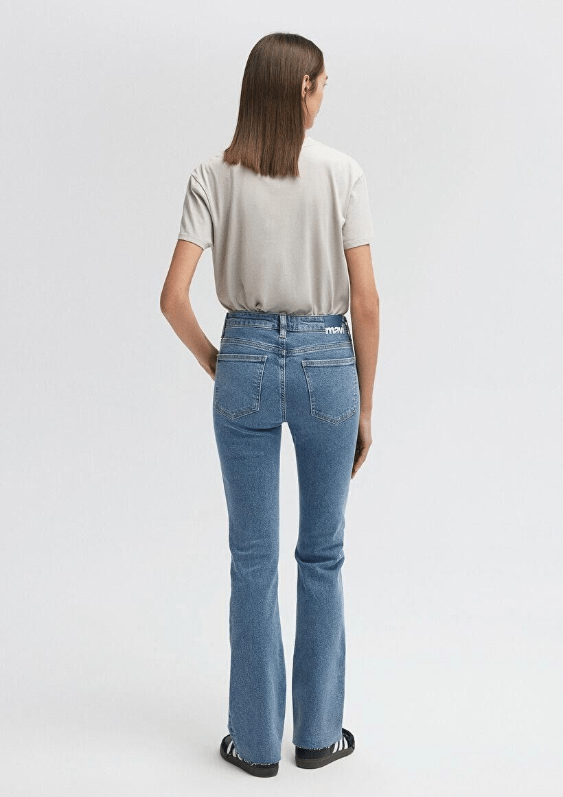 MAVİ KADIN MARIA Mid Indigo 90's 101225-35482