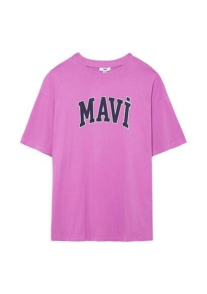 MAVİ KADIN MAVİ BASKILI TİŞÖRT Açık Mor 1600843-84032