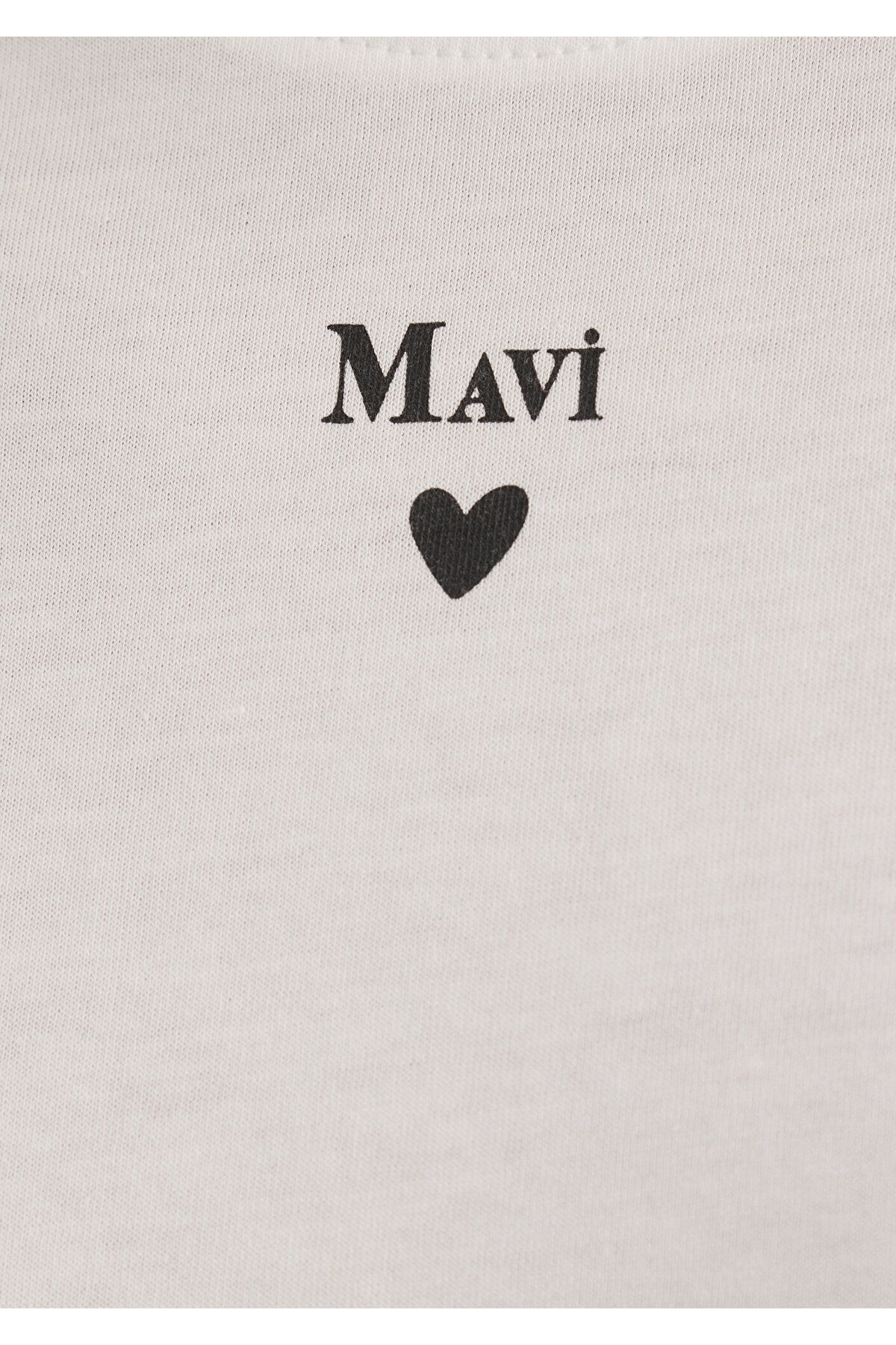 MAVİ KADIN MAVI BASKILI TISÖRT KIRIK BEYAZ 1601185-33389
