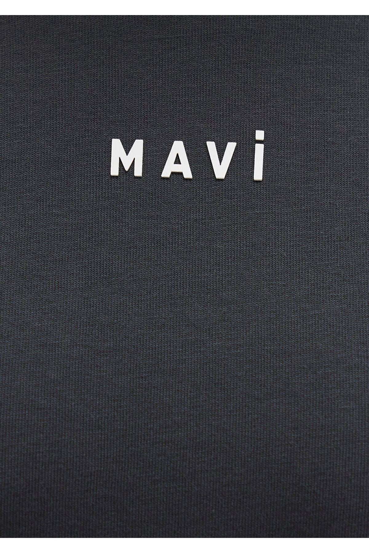 MAVİ KADIN MAVI BASKILI TİŞÖRT Kömür 1612518-70087