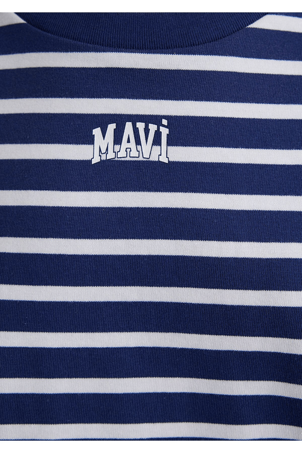 MAVİ KADIN MAVI BASKILI TİŞÖRT Patriot Blue Stripe 1612228-86681