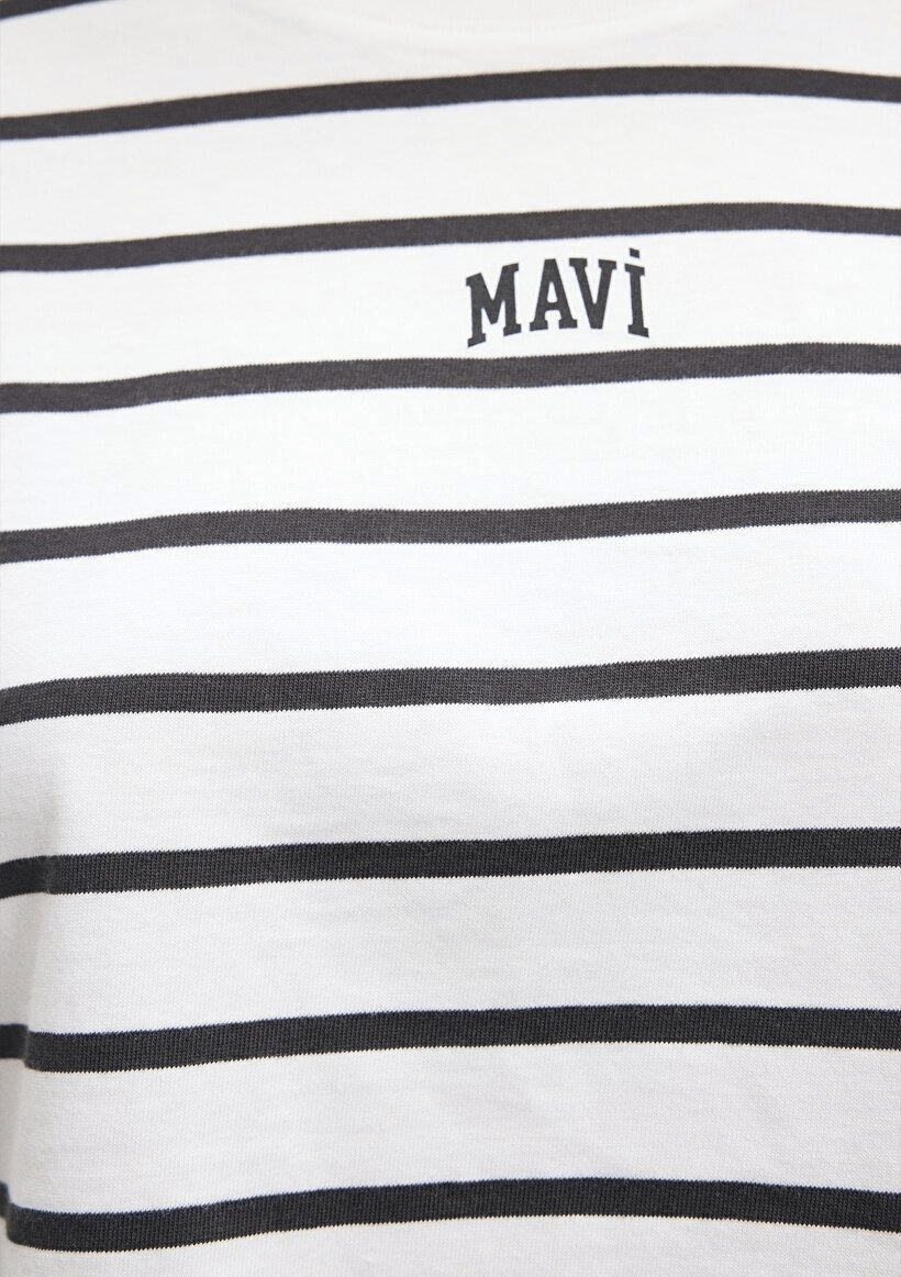 MAVİ KADIN MAVİ BASKILI TİŞÖRT Phantom Stripe 1612227-86678