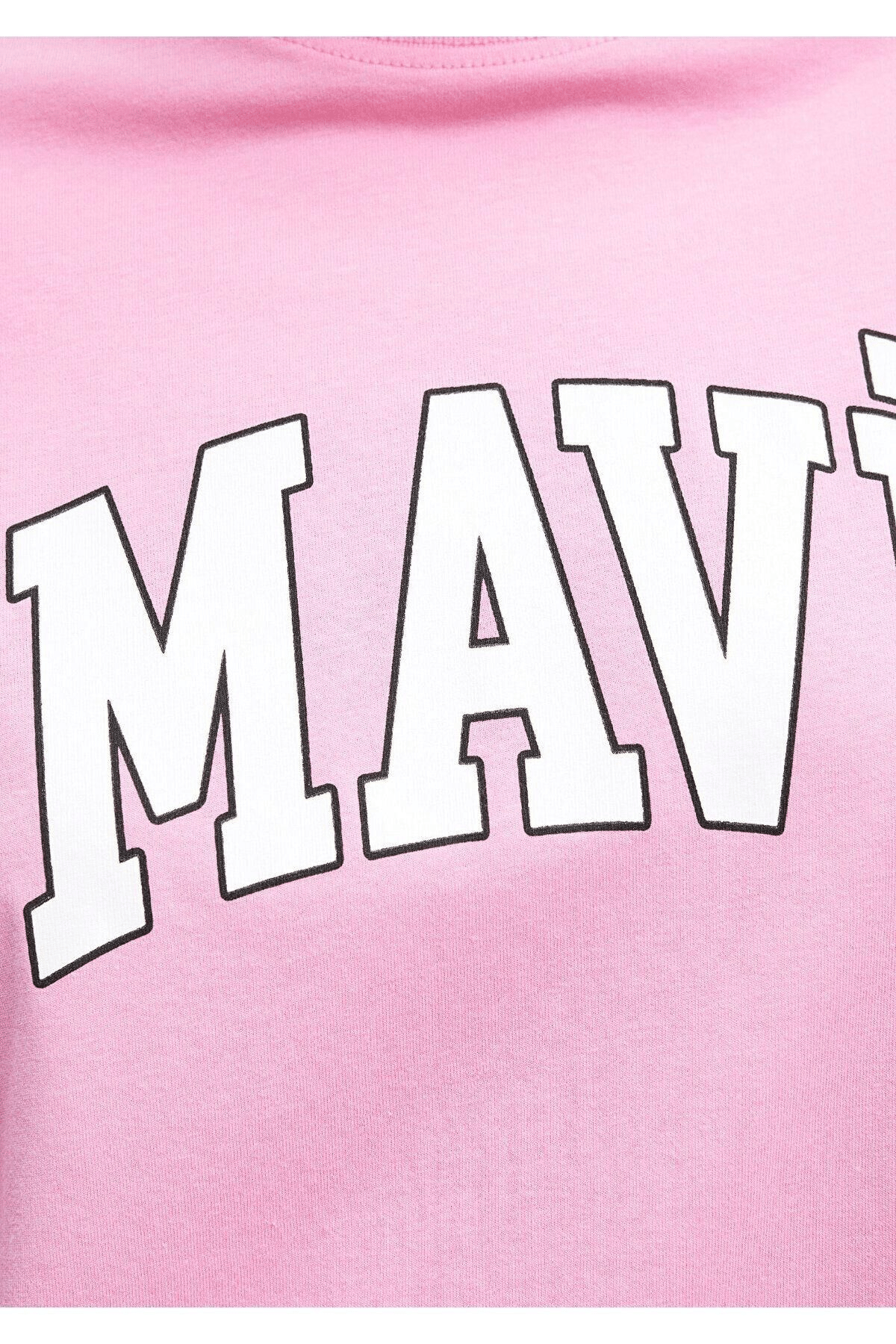 MAVİ KADIN MAVİ BASKILI TİŞÖRT Tatlı Pembe 1600843-71033